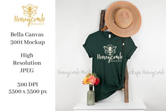 Forest Mockup: Graphics for T-Shirts