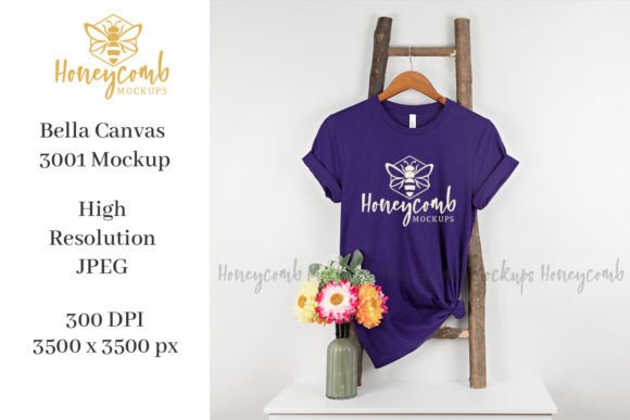 Graphics for T-Shirts: Bella Canvas Mockup