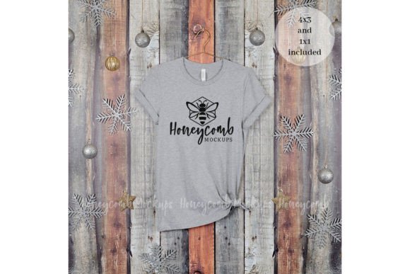 Graphics & T-Shirts: Athletic Heather Mockup