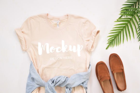 Review: Natural Bella Canvas 3001 Shirt Mockup